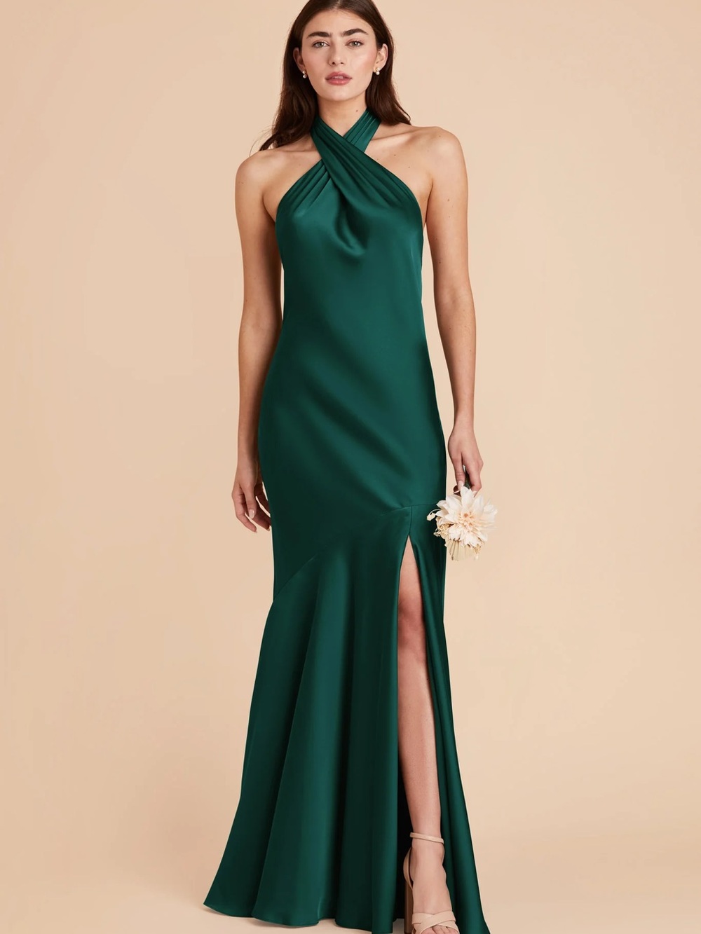 Birdy Grey Stephanie Matte Satin Emerald - 1X